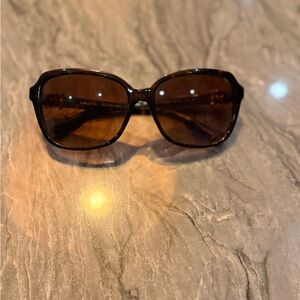 Coach Tortoise Shell Sunglasses